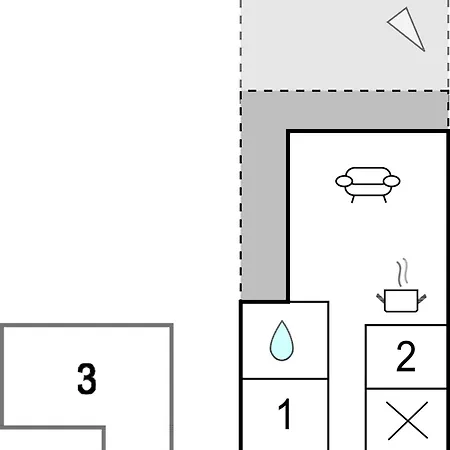 2 Bedroom Amazing In Prázdninový dům *
